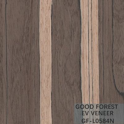 EVのオリーブ木ベニヤのフロアーリングは不規則な質の穀物を設計した