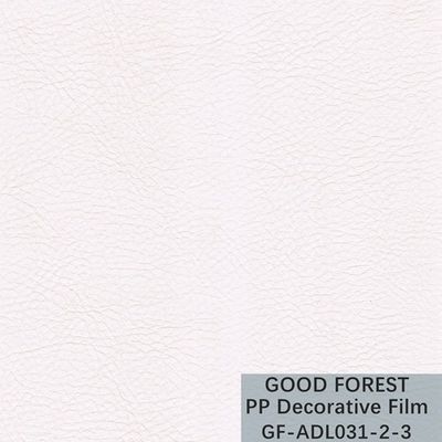 OEMはPPの装飾的なフィルム純粋な色シリーズひびの穀物を平らにした