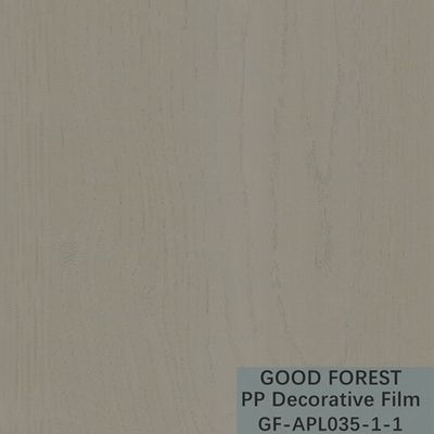 延性PPのミスティー・レインの穀物が付いている装飾的なフィルムの基質の表面