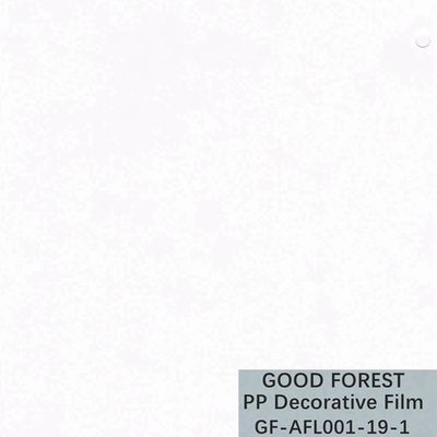 装飾的で白いポリプロピレンのフィルムのDegradable皮の感じるシリーズ