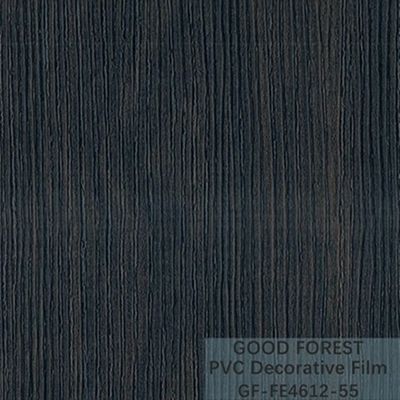 装飾的で黒いポリ塩化ビニールのフィルム1260mm - 1330mmの幅の木の穀物