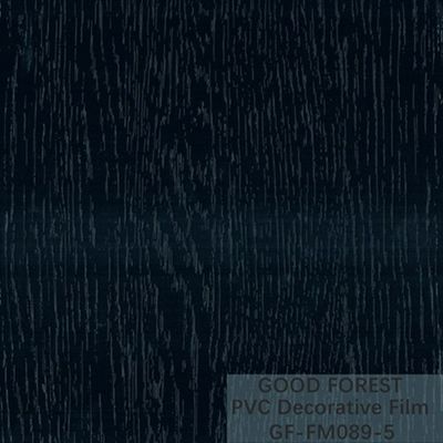 装飾的で黒いポリ塩化ビニールのフィルム1260mm - 1330mmの幅の木の穀物