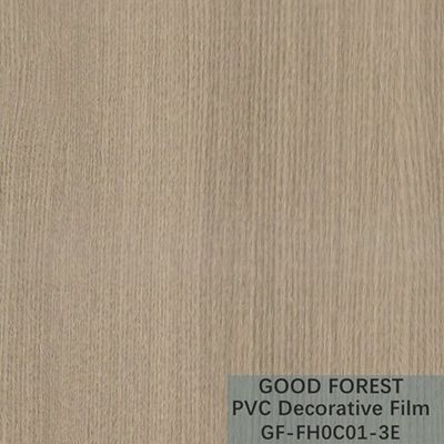 交通ポリ塩化ビニールの装飾的なフィルム0.25 - 0.60mmの厚さの木の穀物