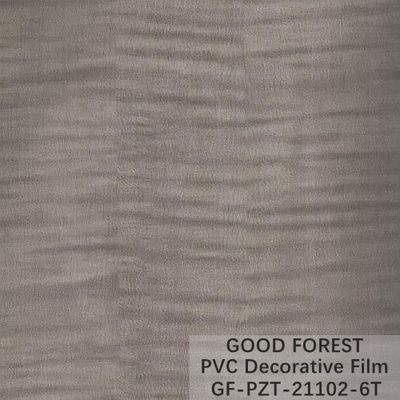 交通ポリ塩化ビニールの装飾的なフィルム0.25 - 0.60mmの厚さの木の穀物