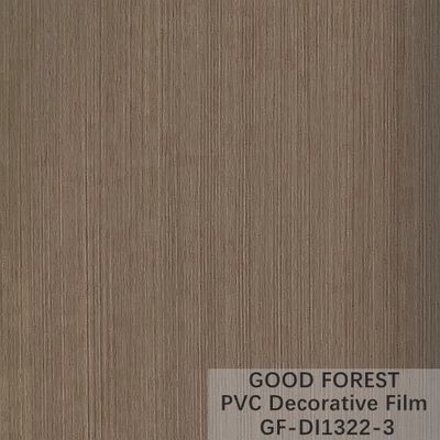 仕切りポリ塩化ビニールの装飾的なフィルム0.25mm - 0.60mmの厚さのダーク グレー色