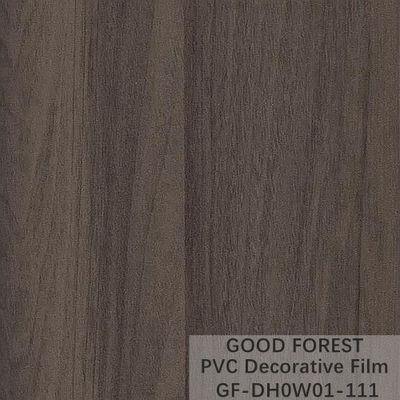 仕切りポリ塩化ビニールの装飾的なフィルム0.25mm - 0.60mmの厚さのダーク グレー色