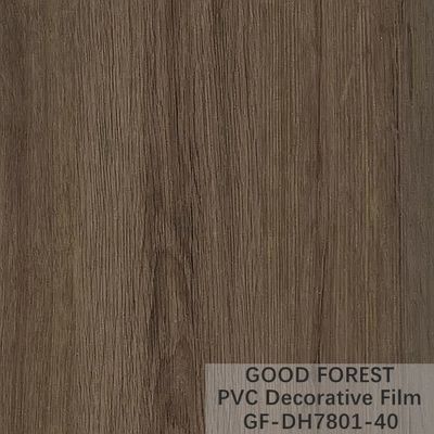 仕切りポリ塩化ビニールの装飾的なフィルム0.25mm - 0.60mmの厚さのダーク グレー色
