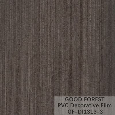 仕切りポリ塩化ビニールの装飾的なフィルム0.25mm - 0.60mmの厚さのダーク グレー色
