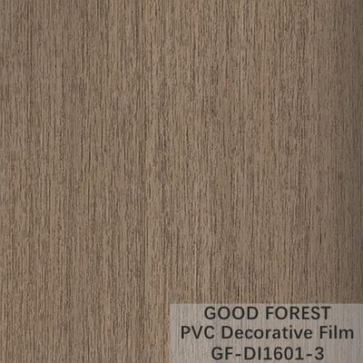 仕切りポリ塩化ビニールの装飾的なフィルム0.25mm - 0.60mmの厚さのダーク グレー色