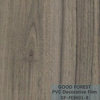 仕切りポリ塩化ビニールの装飾的なフィルム0.25mm - 0.60mmの厚さのダーク グレー色