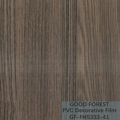 仕切りポリ塩化ビニールの装飾的なフィルム0.25mm - 0.60mmの厚さのダーク グレー色