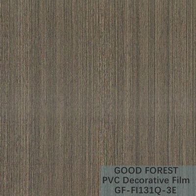 仕切りポリ塩化ビニールの装飾的なフィルム0.25mm - 0.60mmの厚さのダーク グレー色