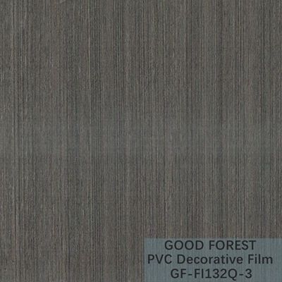 仕切りポリ塩化ビニールの装飾的なフィルム0.25mm - 0.60mmの厚さのダーク グレー色