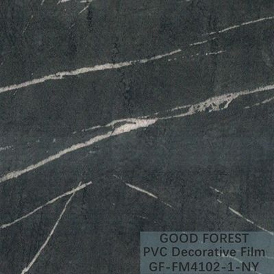 ワードローブは0.25 - 0.60mmの厚さのポリ塩化ビニールのフィルムの穀物に大理石模様をつける