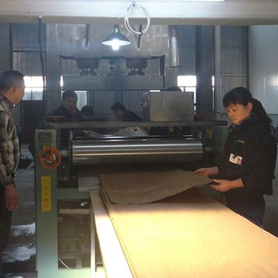 再構成された合成の設計された黒檀木はキャビネットのためのH408 3100mmに張り合わせる