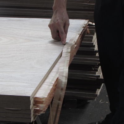 2745mmのホテルのBubingaの合板のPommeleの穀物の基盤MDF/Chipboard/削片板