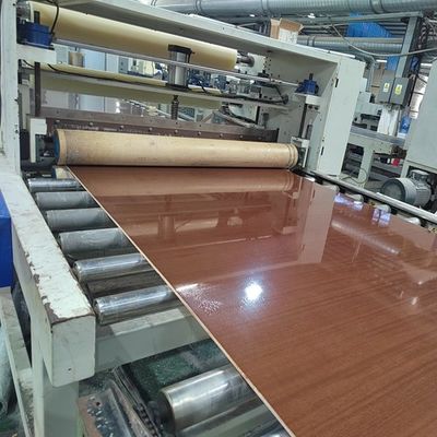 直面された自然なヒッコリー木は特別な二色のまさ目2440/2745mmに張り合わせる