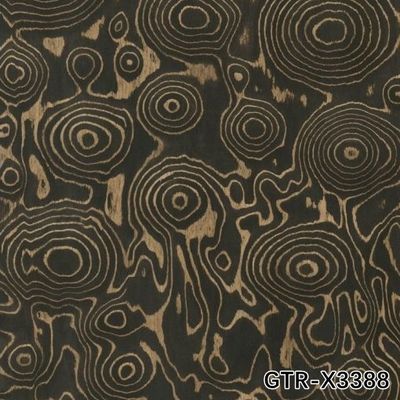 再構成木材ベニヤ 2500*640mm 内装ドア用木目バール スライス カット お客様サンプル X2043/X2082/X2833/X8008/X3388 を模倣可能