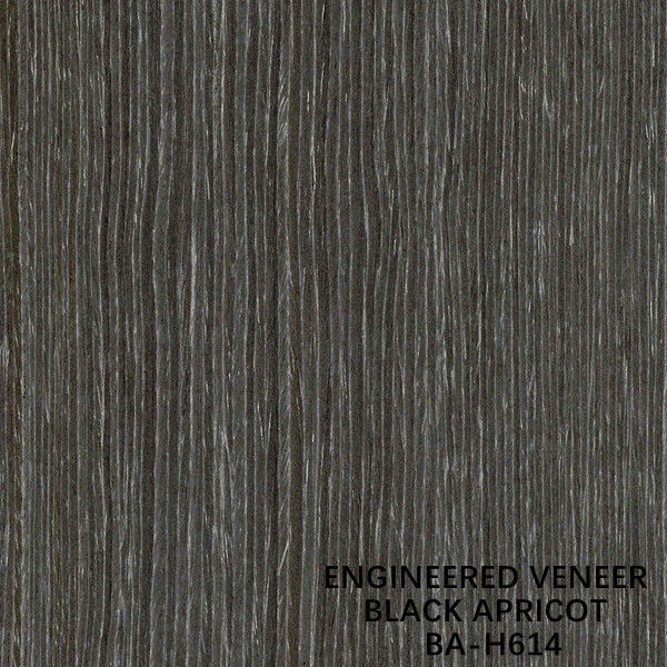 ブラックアプリコットファンシー再構成木材ベニヤ H614 クォーターカット柾目 0.15-0.55mm