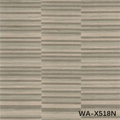 不規則なテクスチャ 厚さ0.3mm エンジニアードベニヤ 茶色 ホテル用 WA-X518N